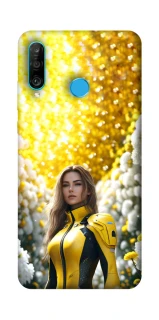 Чехол на Huawei P30 lite Cyber space girl ver.2 фото 1 из 1