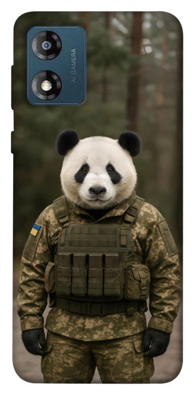 Чохол на Motorola Moto E13 Панда захисник фото 1 з 1