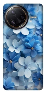 Чехол на Xiaomi Poco F7 Pro Синие цветы фото 1 из 1