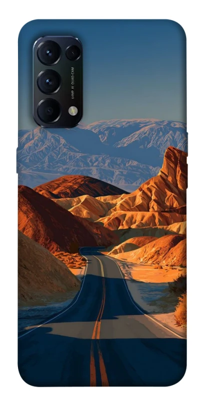 Чехол на Oppo Reno 5 4G USA mountain v3 фото 1 из 1