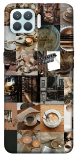 Чохол на Oppo F17 Pro Coffee collage ver.3 фото 1 з 1