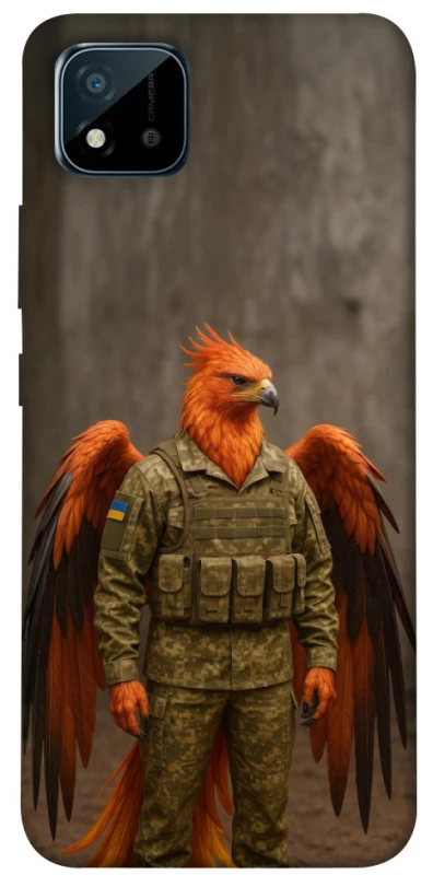 Чехол на Realme C20 Феникс защитник фото 1 из 1