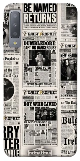 Чехол на Samsung A750 Galaxy A7 (2018) Harry Potter newspaper фото 1 из 1