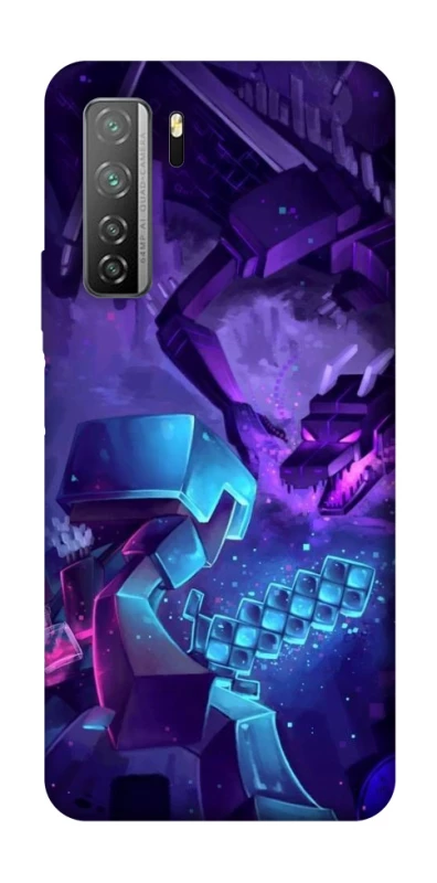 Чехол на Huawei Nova 7 SE Minecraft dragon фото 1 из 1