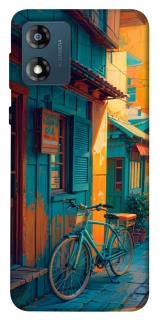 Чехол на Motorola Moto E13 Bike фото 1 из 1