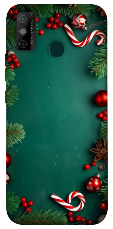 Чохол на TECNO Spark 6 Go Новорічний v35 фото 1 з 1