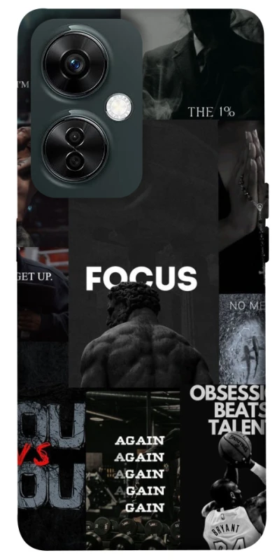 Чехол на OnePlus Nord CE 3 Lite Focus collage фото 1 из 1