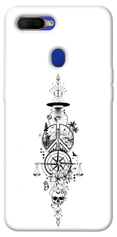 Чохол на Oppo A5s Tattoo ver.7 фото 1 з 1