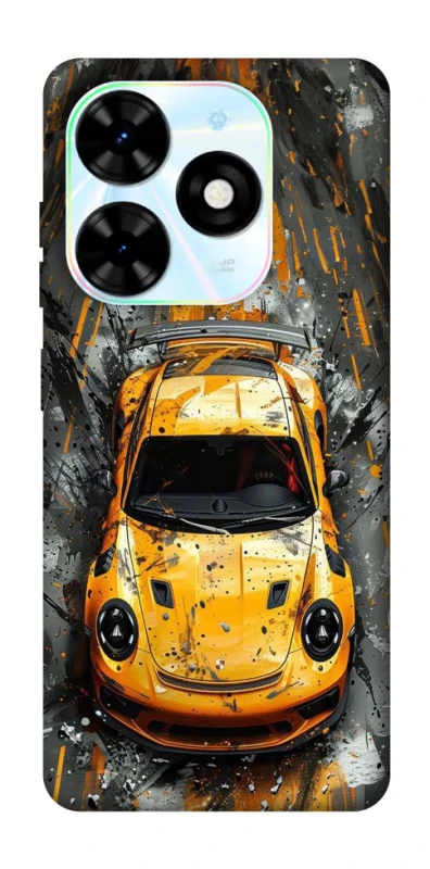 Чехол на TECNO Spark Go 2024 Drawn Porsche фото 1 из 1