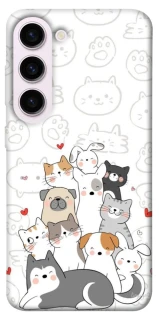 Чохол на Samsung Galaxy S23+ Funny Pets фото 1 з 1