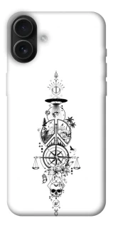 Чехол на Apple iPhone 16 Plus Tattoo ver.7 фото 1 из 1