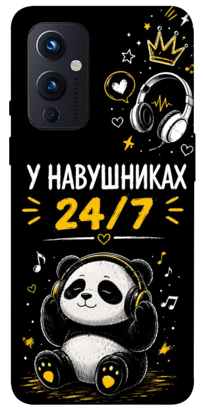 Чехол на OnePlus 9 У навушниках 24/7 фото 1 из 1
