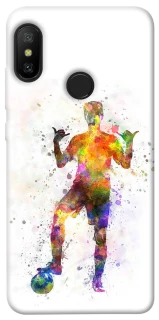 Чохол на Xiaomi Mi A2 Lite / Xiaomi Redmi 6 Pro Football Player v3 фото 1 з 1