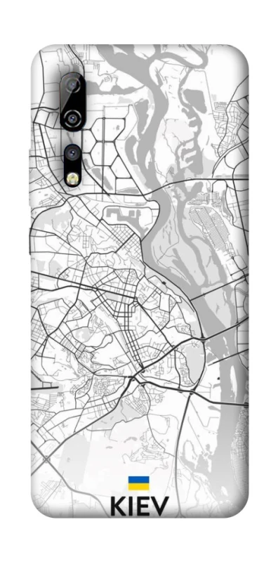 Чохол на ZTE Axon 10 Pro Kiev white map фото 1 з 1