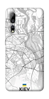 Чохол на ZTE Axon 10 Pro Kiev white map фото 1 з 1