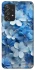 Чехол на Samsung Galaxy A52 4G / A52 5G Синие цветы фото 1 из 1