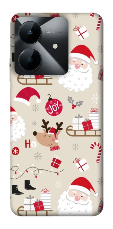 Чехол на Realme Note 60x Новогодний v1 фото 1 из 1