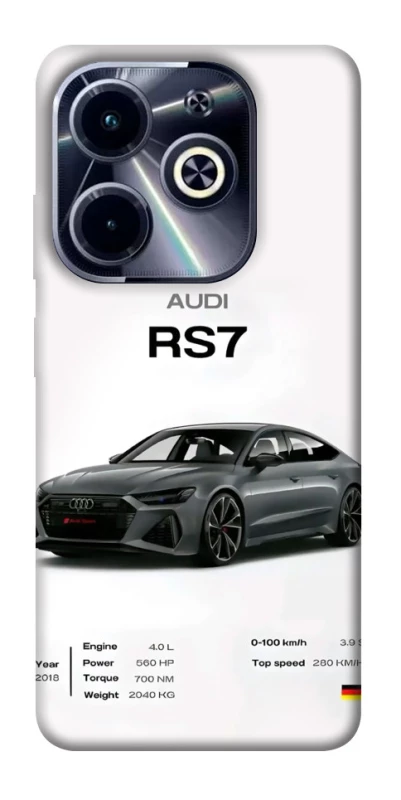 Чохол на Infinix Hot 40i Audi RS7 фото 1 з 1