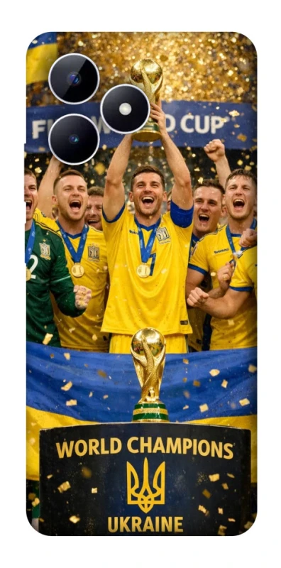 Чехол на Realme Note 50 5G UA-Football ver.5 фото 1 из 1