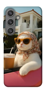 Чехол на Samsung Galaxy S24 Stylish Cat Cruise фото 1 Чехол на Samsung Galaxy S24 Stylish Cat Cruise фото 1 из 1
