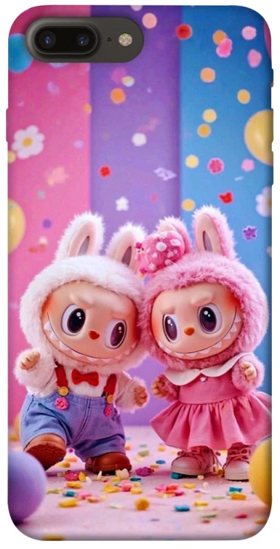 Чехол на Apple iPhone 7 plus / 8 plus Labubu twins ver.3 фото 1 из 1