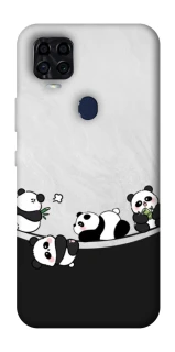 Чохол на ZTE Blade v2020 Four pandas фото 1 з 1