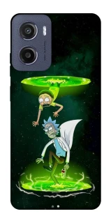 Чохол на Motorola Moto G05 Rick and Morty фото 1 з 1