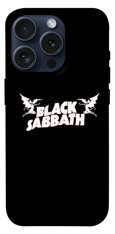 Чохол на Apple iPhone 15 Pro (6.1") Black Sabbath logo ver.2 фото 1 з 1
