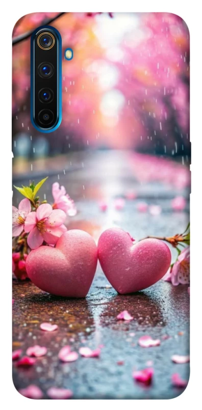 Чохол на Realme 6 Pro Pink heart фото 1 з 1