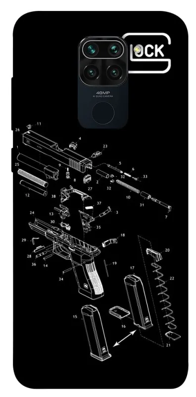 Чохол на Xiaomi Redmi Note 9 / Redmi 10X LOCK фото 1 з 1
