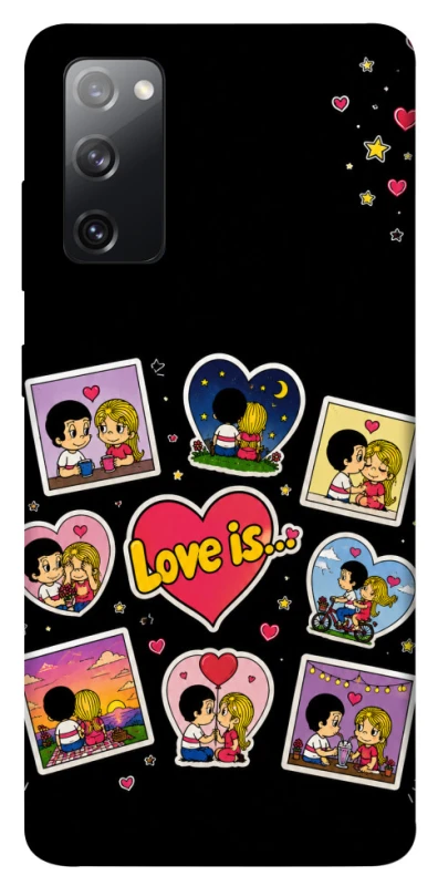 Чехол на Samsung Galaxy S20 FE Love is ver.2 фото 1 из 1