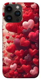 Чохол на Apple iPhone 14 Pro Max (6.7") Many hearts фото 1 з 1