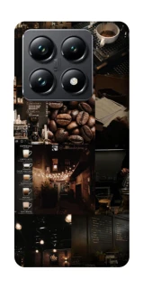Чохол на Xiaomi 14T Pro Coffee collage ver.1 фото 1 з 1
