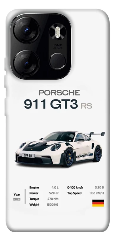 Чохол на Tecno Spark Go 2023 Porsche 911 GT3 фото 1 з 1