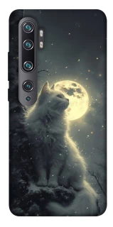 Чохол на Xiaomi Mi Note 10 / Note 10 Pro / Mi CC9 Pro Кіт під місяцем фото 1 з 1