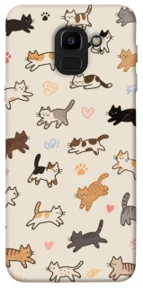 Чохол на Samsung J600F Galaxy J6 (2018) Cat style ver.2 фото 1 з 1