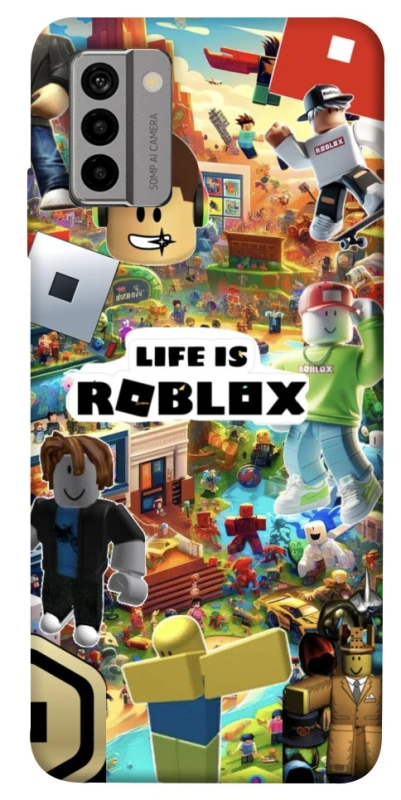 Чохол на Nokia G22 Life is Roblox фото 1 з 1