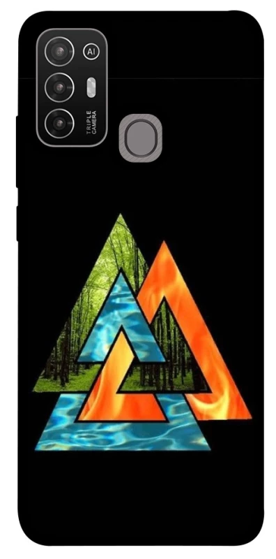 Чехол на ZTE Blade A52 Валькнут v4 фото 1 из 1