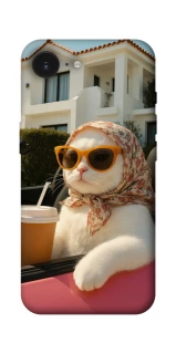 Чехол на Apple iPhone 16e (6.1") Stylish Cat Cruise фото 1 Чехол на Apple iPhone 16e (6.1") Stylish Cat Cruise фото 1 из 1