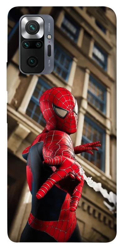 Чехол на Xiaomi Redmi Note 10 Pro Spiderman фото 1 из 1