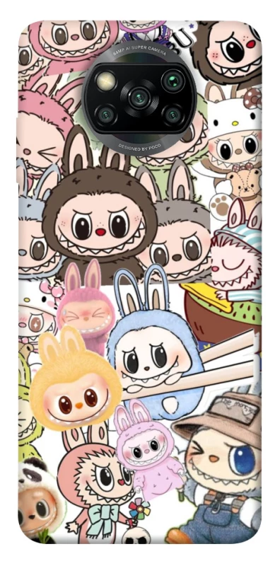 Чохол на Xiaomi Poco X3 NFC / Poco X3 Pro All Labubus фото 1 з 1