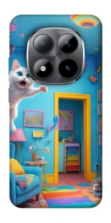 Чехол на Xiaomi Redmi Note 15 Pro 5G crazy cat фото 1 из 1