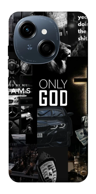 Чохол на TECNO Spark Go 1 Only God фото 1 з 1