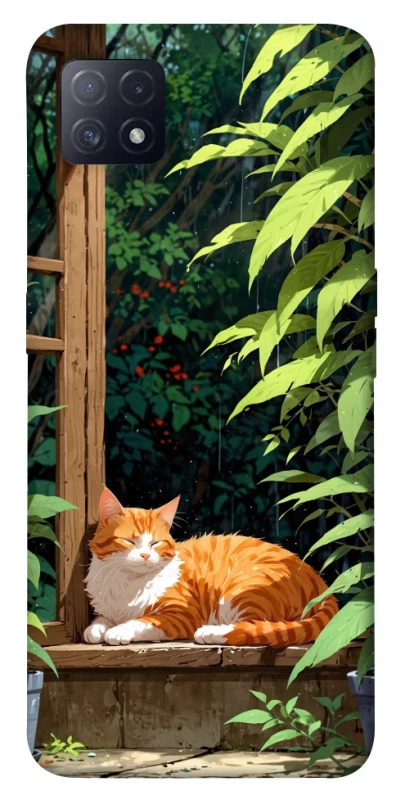 Чохол на Oppo A72 5G / A73 5G red cat фото 1 з 1