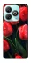 Чехол на ZTE Blade A75 4G Красные тюльпаны фото 1 из 1