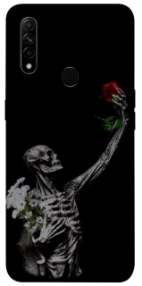 Чохол на Oppo A31 Skeleton vs Rose фото 1 з 1