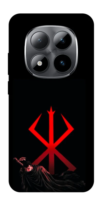 Чохол на Xiaomi Redmi Note 15 Pro 5G Berserk Red Logo фото 1 з 1