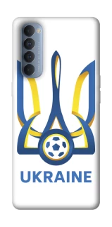 Чохол на Oppo Reno 4 Pro Футбольний Герб v2 фото 1 з 1