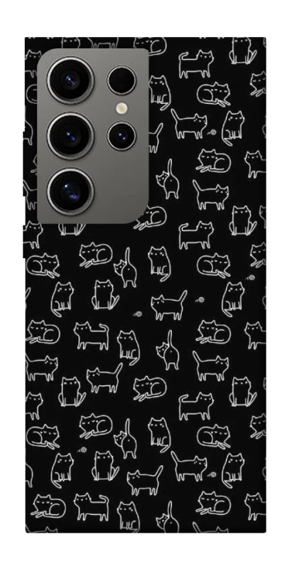 Чохол на Samsung Galaxy S24 Ultra Black Cats фото 1 з 1