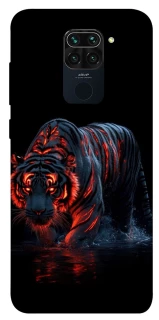 Чохол на Xiaomi Redmi Note 9 / Redmi 10X fire tiger фото 1 з 1